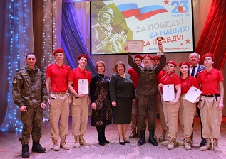 В Приморском районе прошли конкурс почетных караулов и смотр строя и песни