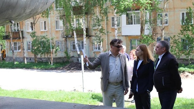 Реализацию проектов в Катунино оценило областное Министерство и Общероссийский народный фронт