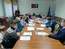 Заседание комиссии по предупреждению и ликвидации чрезвычайных ситуаций и обеспечению пожарной безопасности Приморского района