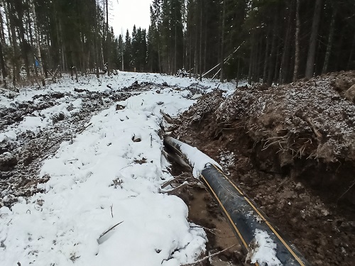 Компания «Газпром газораспределение Архангельск» приступила к строительству распределительного газопровода в Приморском районе