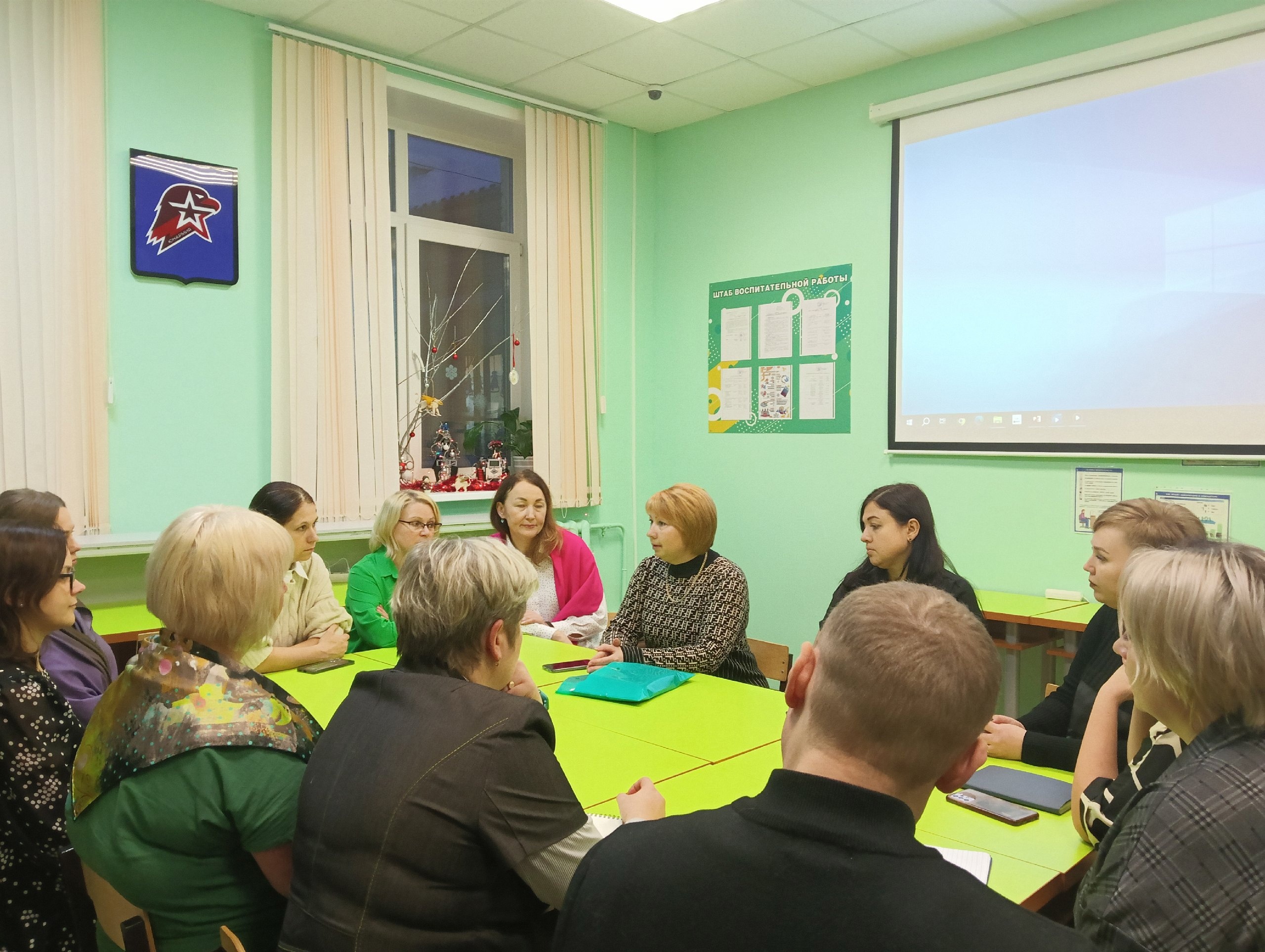 19 декабря в Заостровской школе состоялось заседание Совета родителей Приморского района