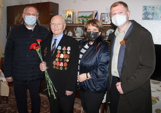В Приморском районе прошли праздничные мероприятия, посвященные празднованию 76-ой годовщины Победы в Великой Отечественной войне