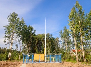 В Приморском районе завершено строительство двух межпоселковых газопроводов