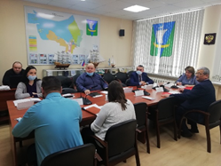 Заседание дорожной  комиссии Приморского района
