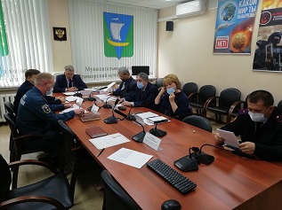 Заседание антитеррористической комиссии  МО «Приморский муниципальный район»