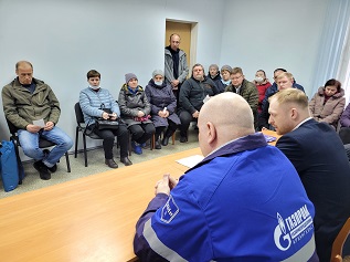 Специалисты «Газпром газораспределение Архангельск» провели встречу с жителями Приморского района
