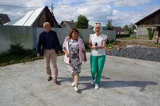 С рабочим визитом глава Приморского района посетила муниципальное образование «Боброво-Лявленское»