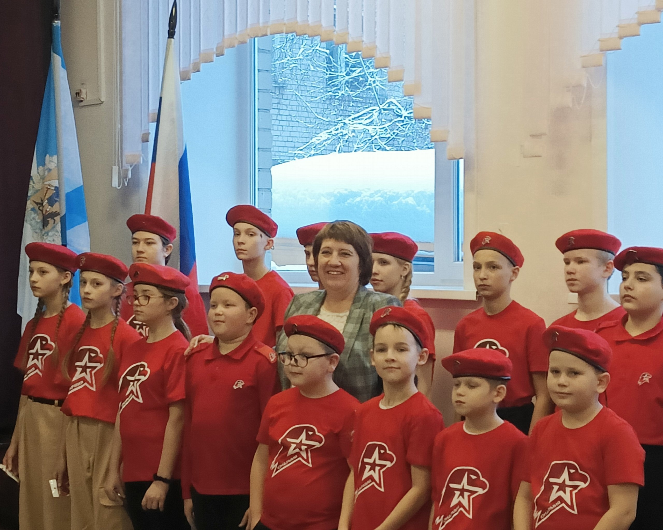 26 декабря в Зональном центре Приморского района, для лучших Юнармейцев, состоялось новогоднее мероприятие «Юнармейская ёлка»