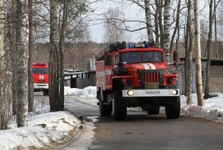 В Приморском районе ликвидировали условную ЧС, связанную с угрозой перехода лесного пожара на населённый пункт