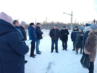 Встреча главы МО "Лисестровское" с жителями  деревни Верхние Валдушки
