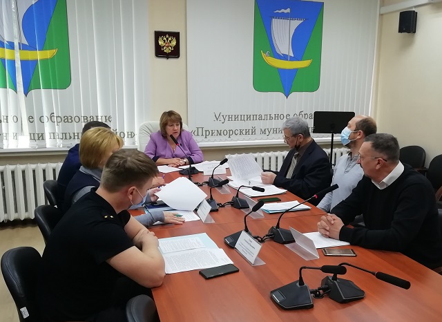 Заседание дорожной  комиссии Приморского района 