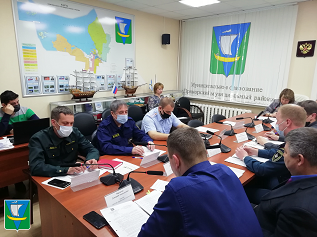 Заседание комиссии по предупреждению и ликвидации чрезвычайных ситуаций и обеспечению пожарной безопасности Приморского района
