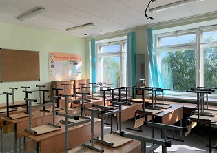В школах Приморского района завершаются ремонты
